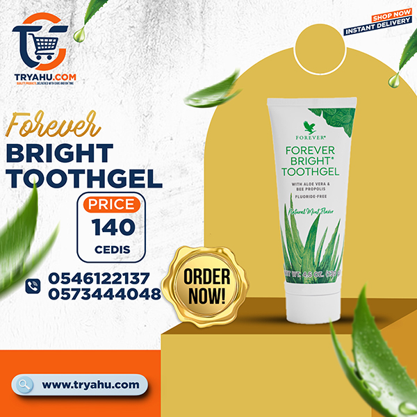 Forever Bright Toothgel Natural Aloe Toothpaste | Tryahu Store